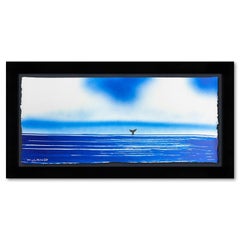 Wyland, "Fluke" Quadro originale incorniciato e firmato a mano