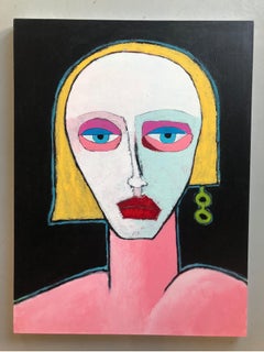 Acrylic on Canvas Titled: "Ramona"