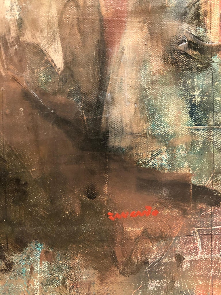 Carlos Antonio Rancano - Oil on Canvas Titled