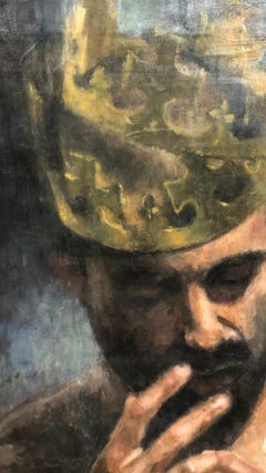 Oil on Canvas Titled "Overruled”