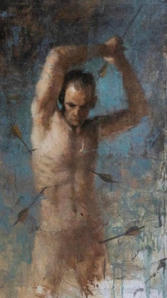 Oil on Canvas Titled "Hopeless Romantic II”