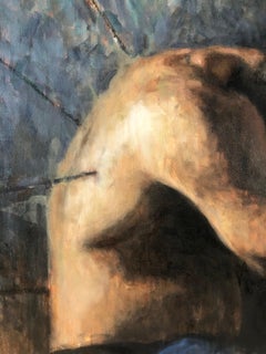 Oil on Canvas Titled "Hopeless Romantic IV”