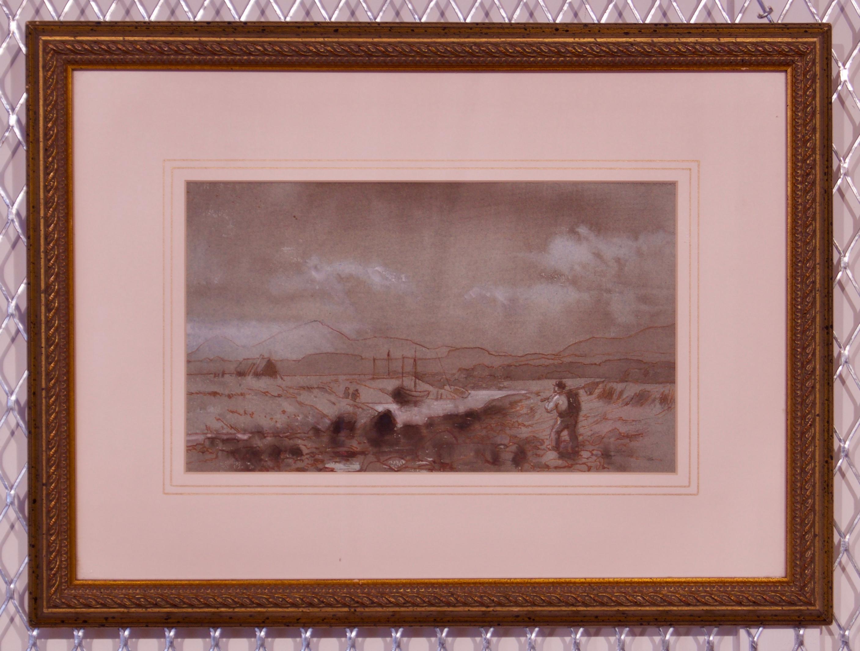 Country Landscape - Late 19th Century Countryside Painting by Lewis George Fry For Sale 1