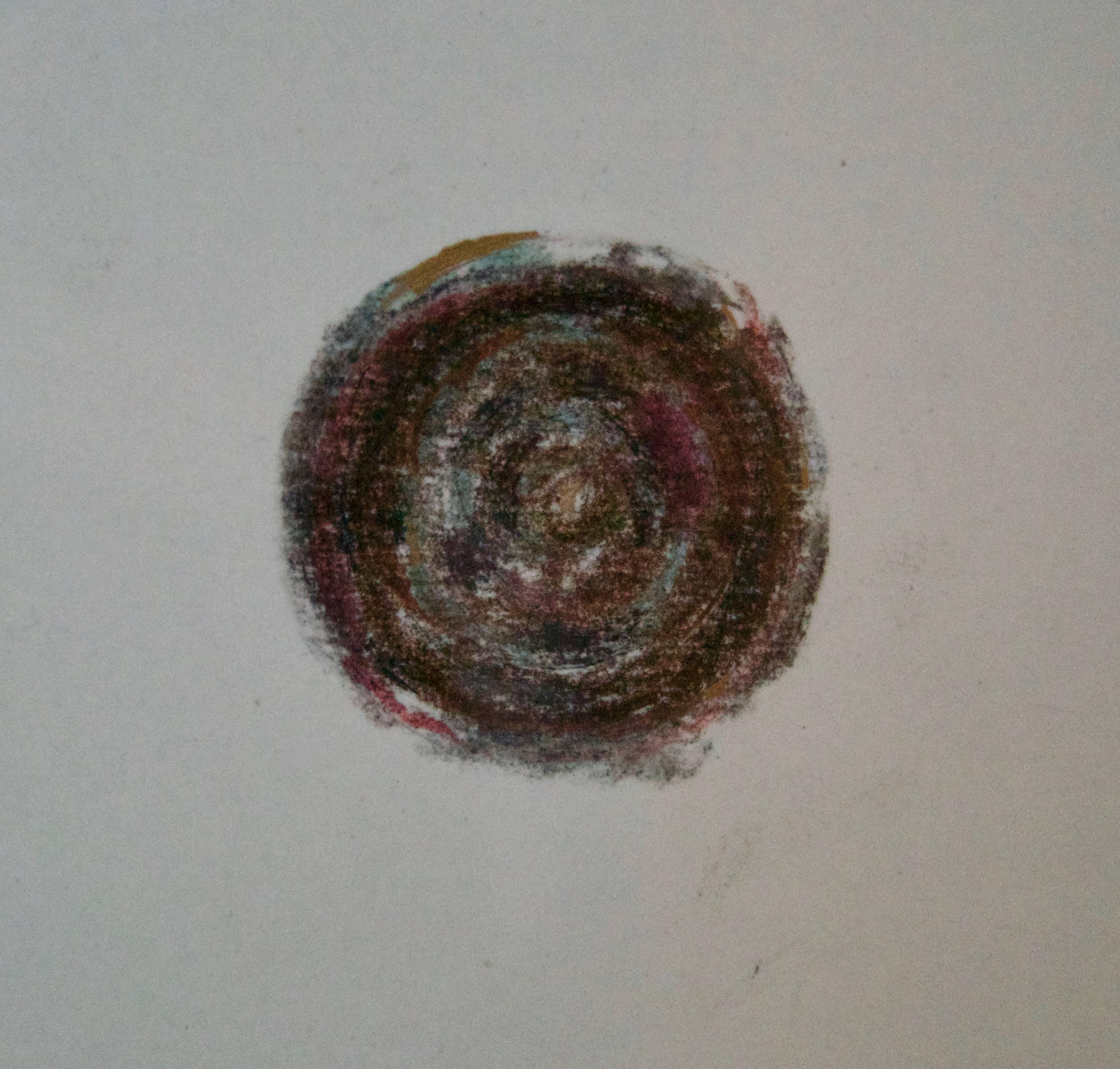 Mid Century Abstract Mixed Media Drawing by Rem Raymond Coninckx - Belgium For Sale 2