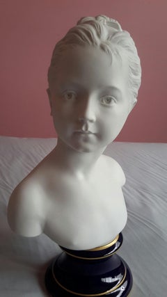 Little Girl Biscuit Bust