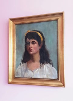 Antique Portrait of my Young Daughter