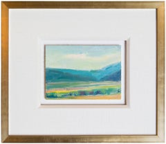 Original Landschaft:: Ölgemälde von Charles Field:: Original