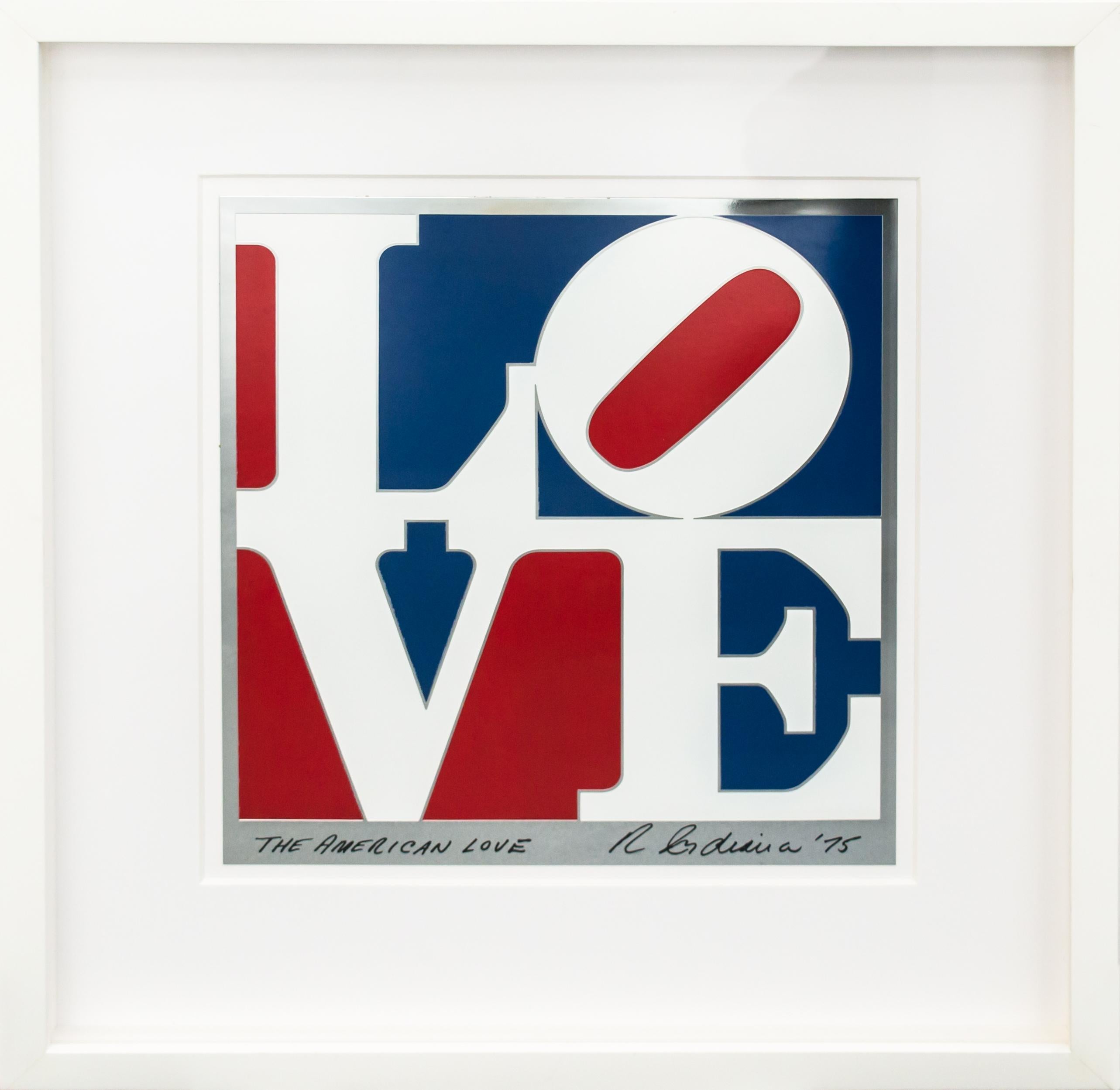 The American Love - Art by Robert Indiana