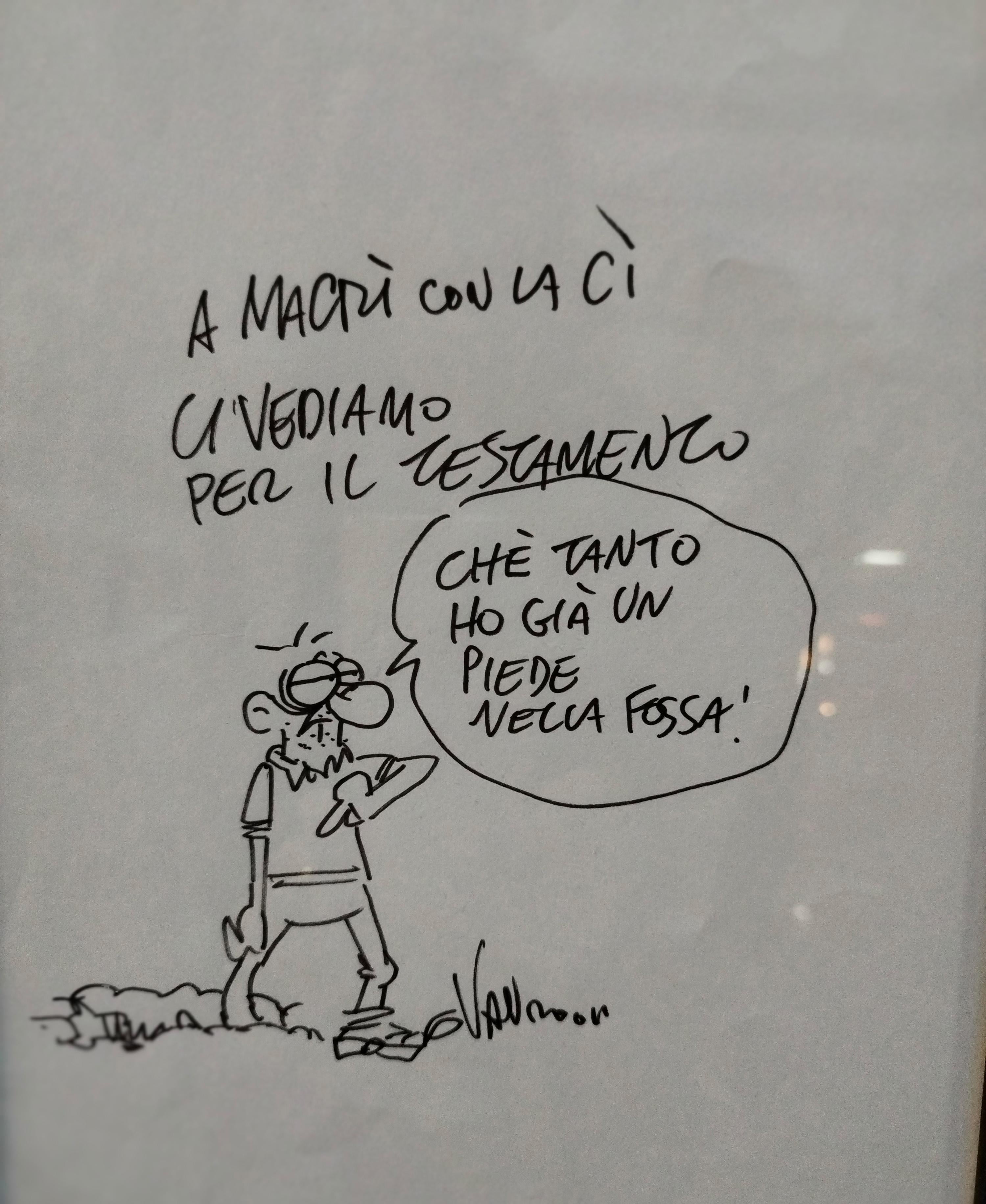 Vauro Senesi, connu simplement sous le nom de Vauro (Pistoia, 24 mars 1955), est un dessinateur, éditeur, personnalité de la télévision et acteur italien. Il est l'un des dessinateurs satiriques les plus connus d'Italie.

Dessinateur satirique et