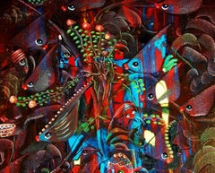 Original Gil Veda Painting FishyTales Series