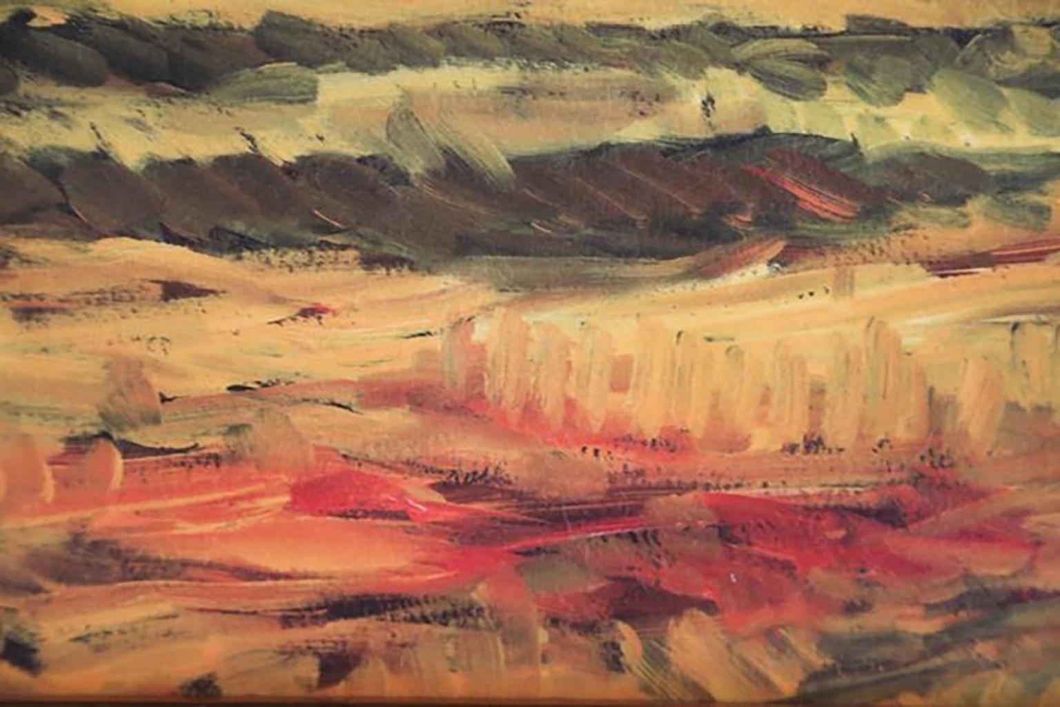 Fantastisches Original-Postimpressionismus-Ölgemälde von Marc Mindeli 1