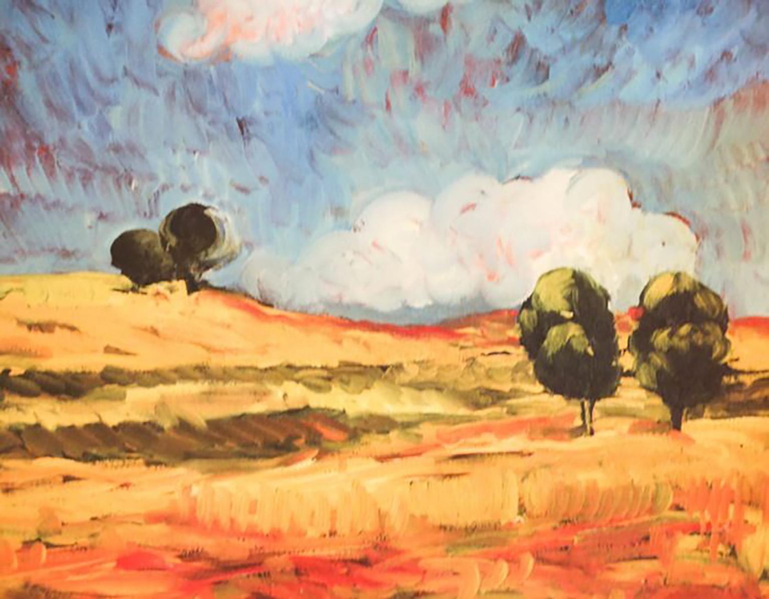 Fantastisches Original-Postimpressionismus-Ölgemälde von Marc Mindeli 4