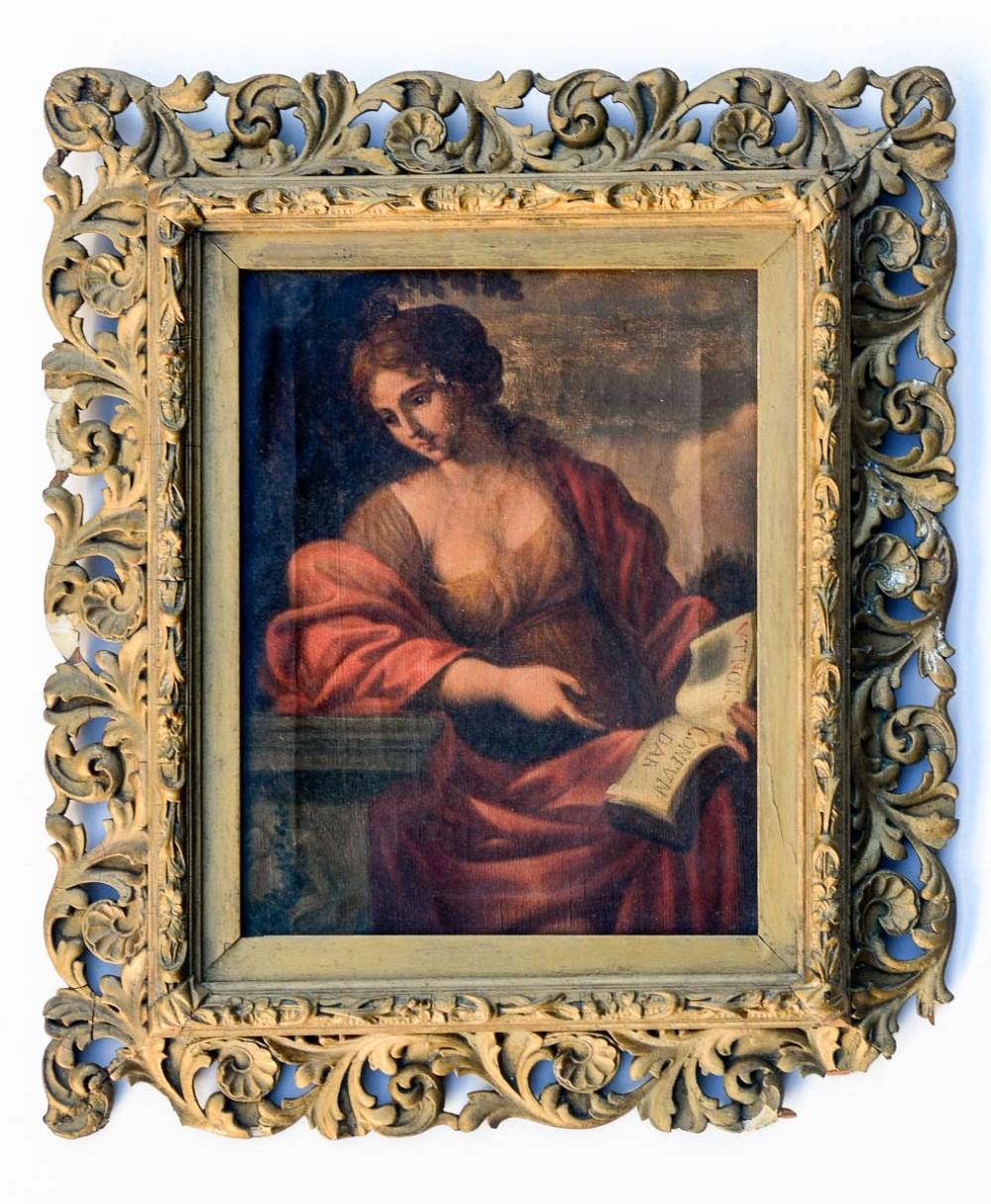 Altes Meistergemälde nach dem Cumaeanischen Sibyl von Giovanni Francesco Romanelli 1
