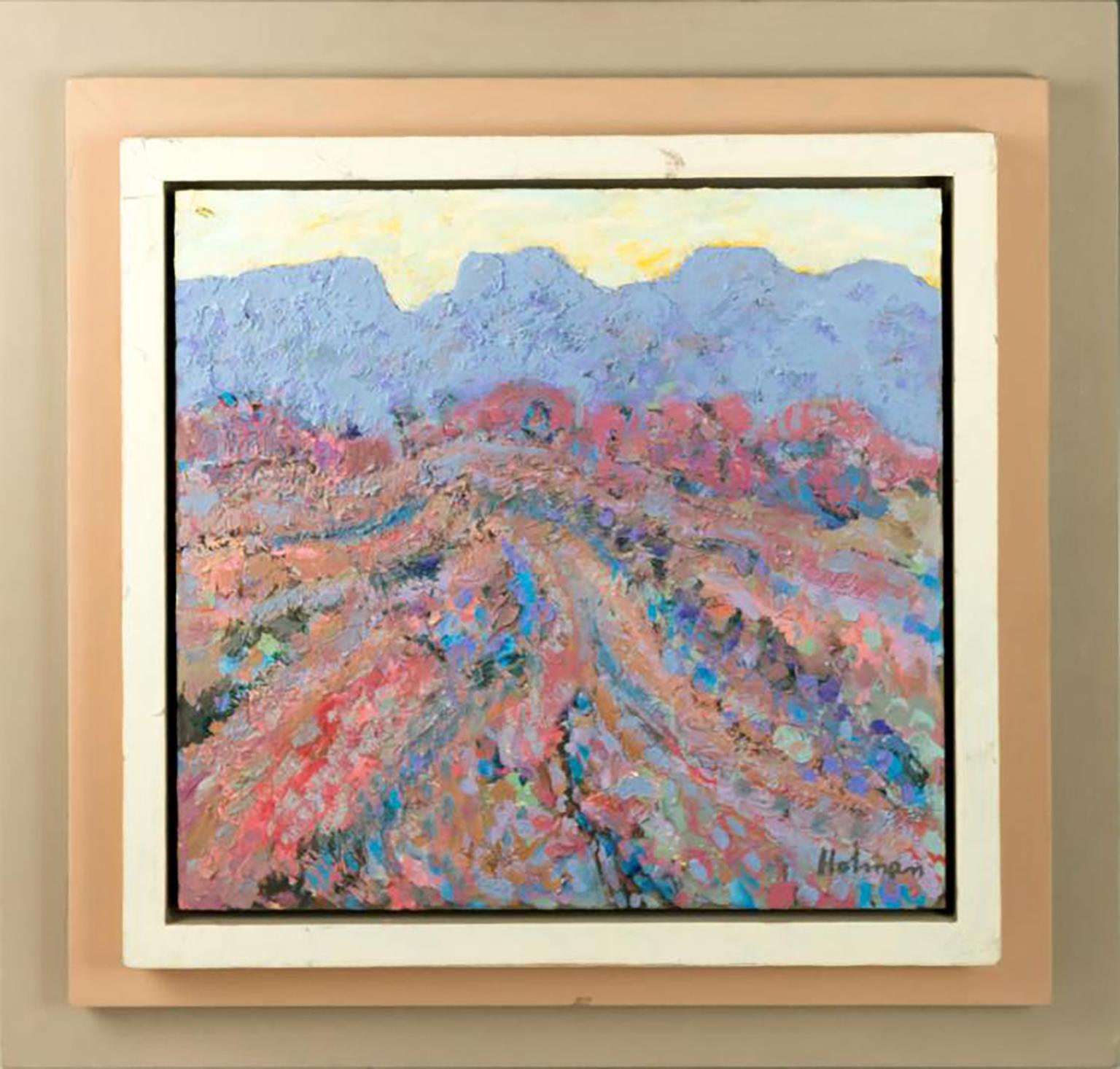 Charles Holman 20th Century, two oil paintings on canvas; Dated 1979; Signature lower right; Sight Area Approximate Measurement: One: 13