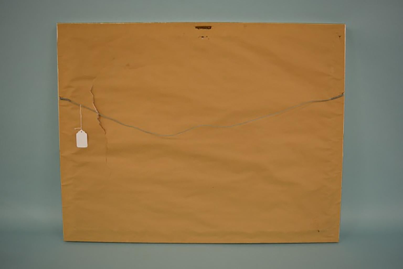 Peinture à l'huile sur panneau de la rivière William Benecke 3