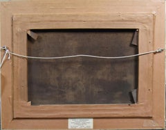 Johan Christoff Frisch Genre Oil Painting "Roadside Tavern"