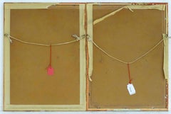 Pair of 19th c. English School Watercolor Portrait Paintings