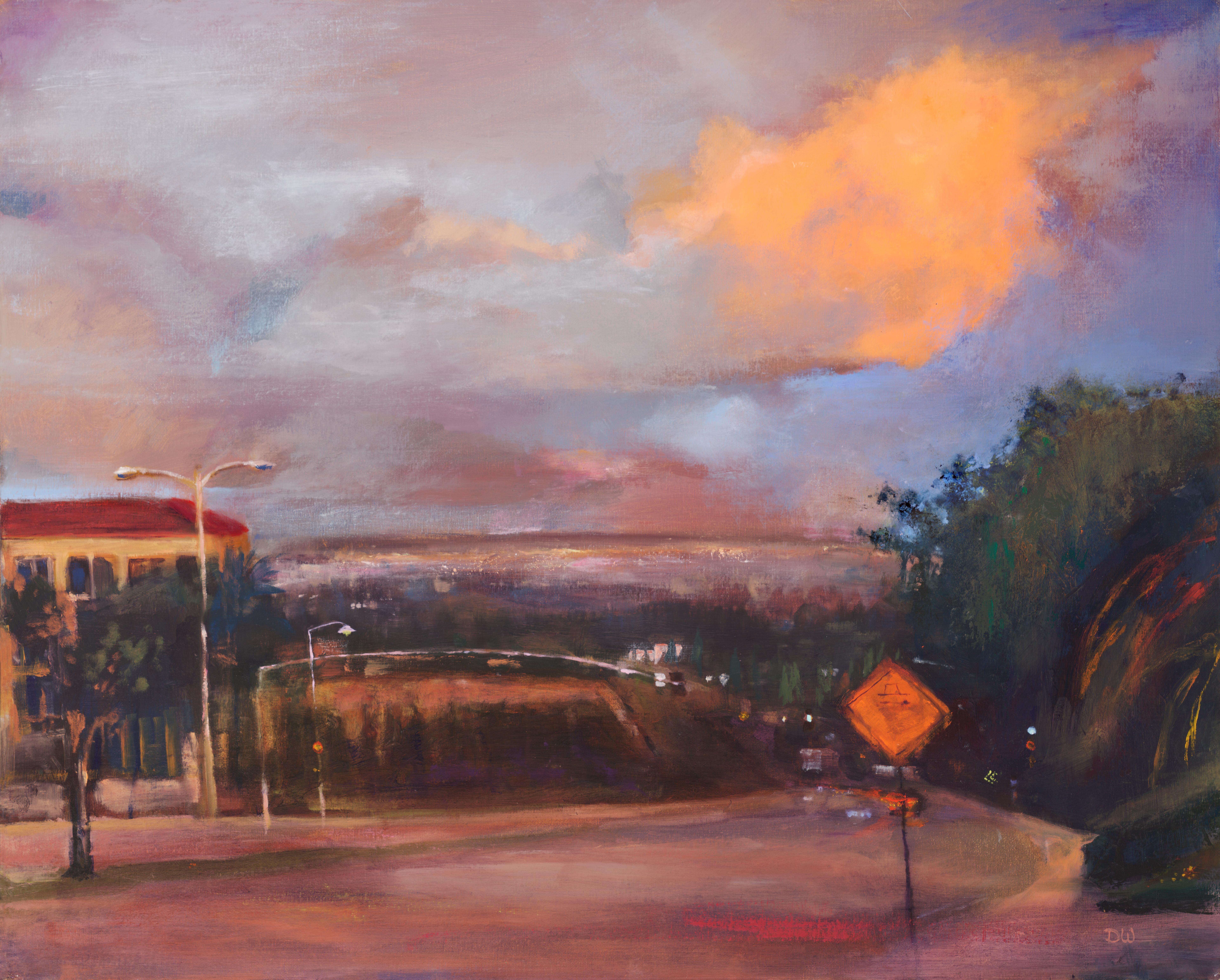 Deborah Weinstein Landscape Painting - El Toro Road