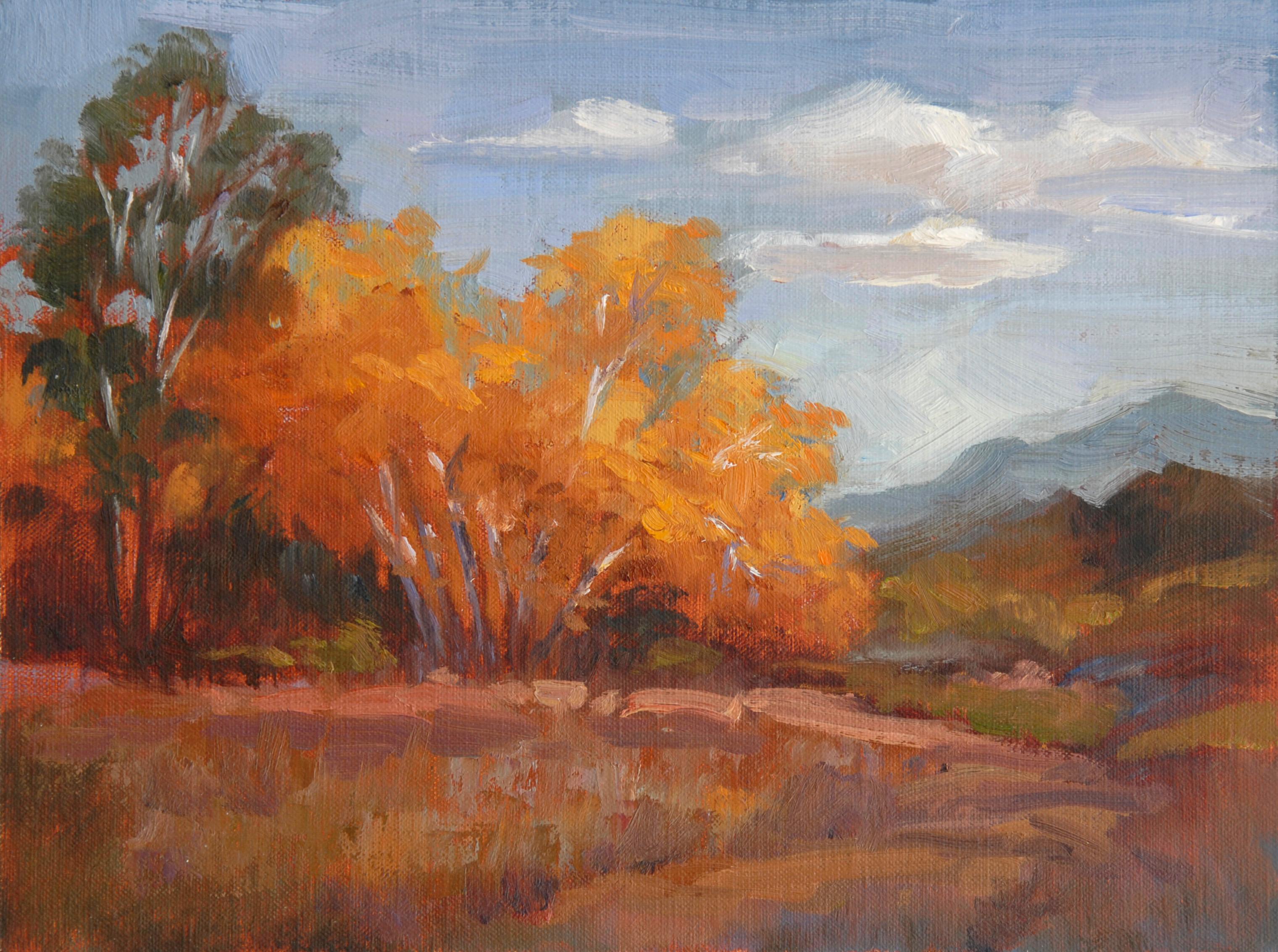 Emily Goldfield Landscape Painting - Lost Hills