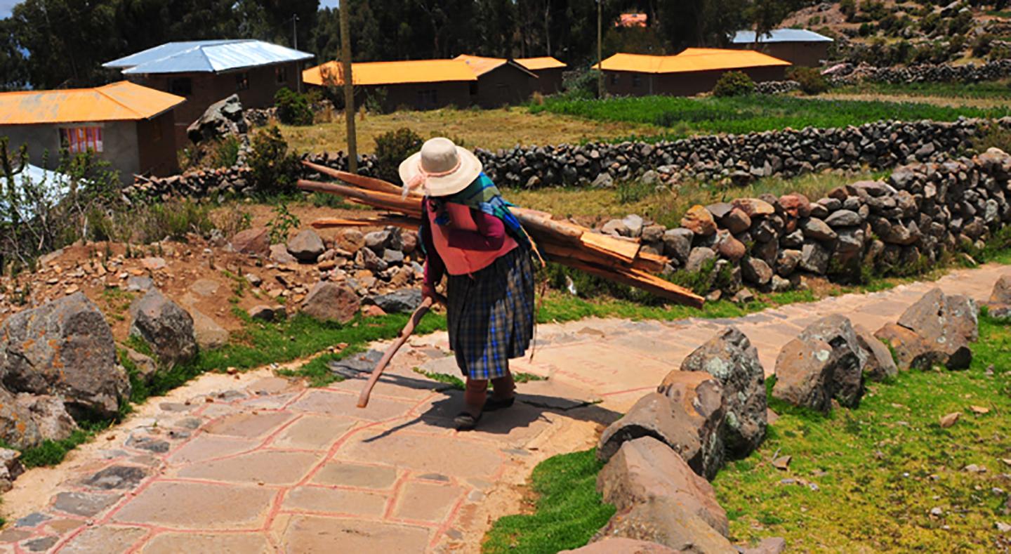 Chris Martinez Figurative Photograph - Andes Woman