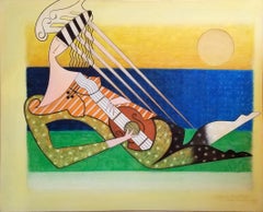 Woman With Guitar