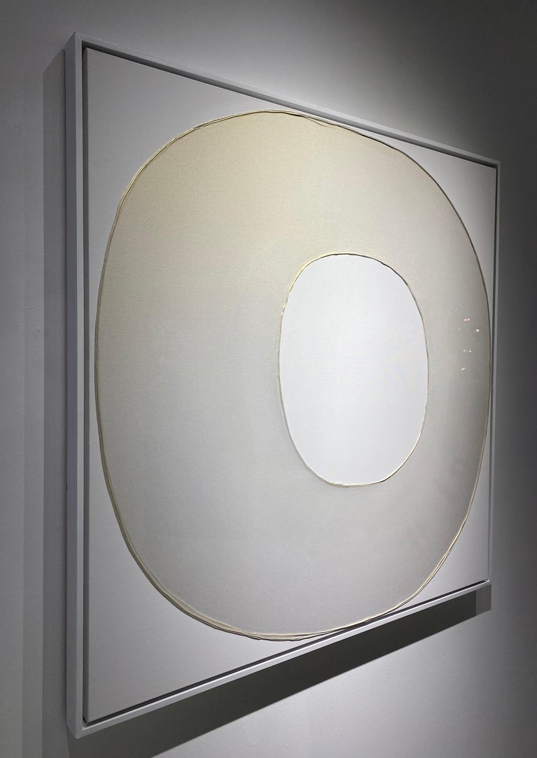Ted Collier - Circle Series 4 Champagne Gold For Sale at 1stDibs