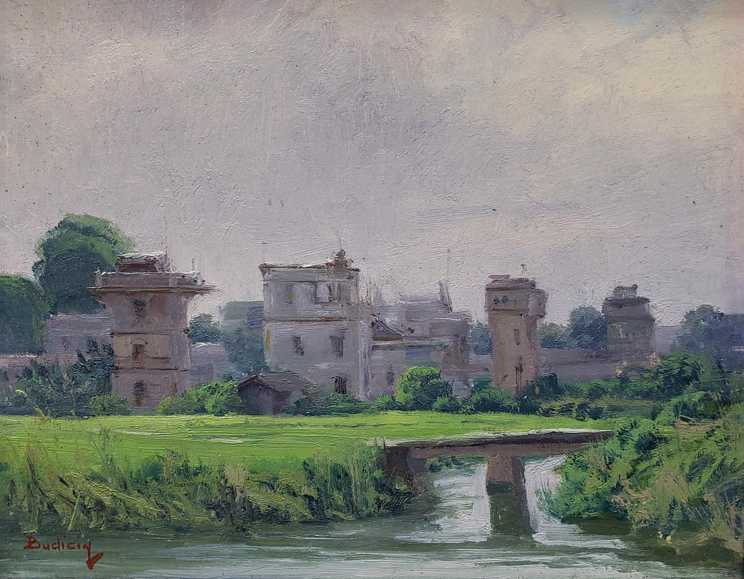 Kaiping Village  - Painting by John Budicin