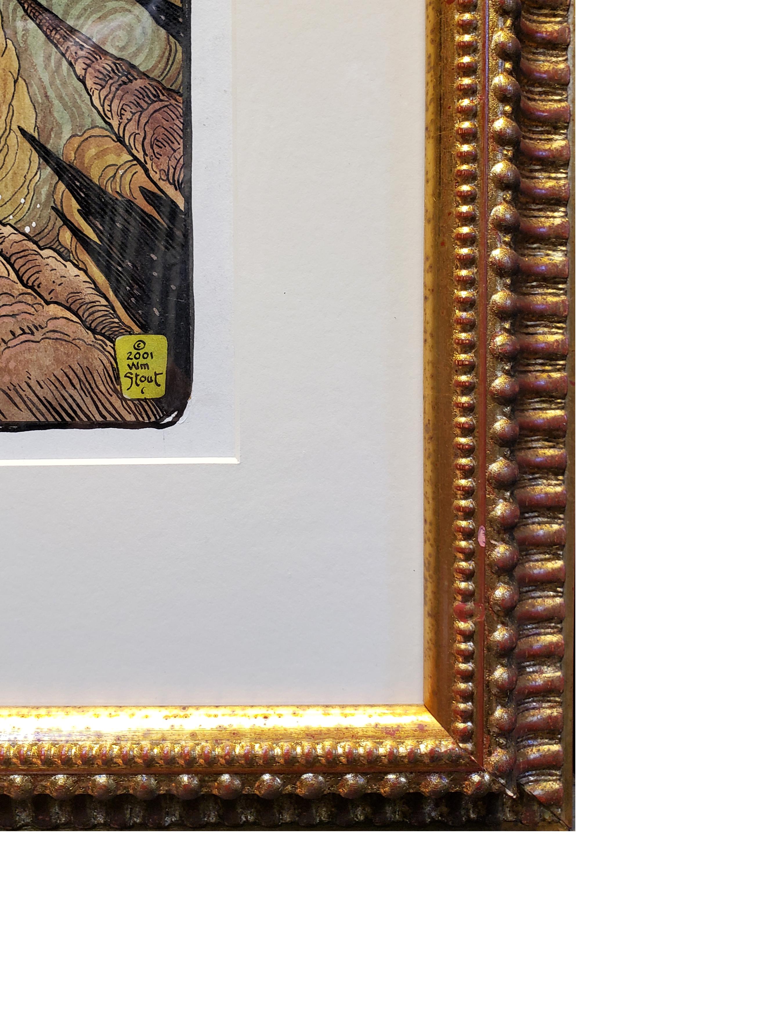 L'uccello di fiamma - Art Altro stile artistico di William Stout