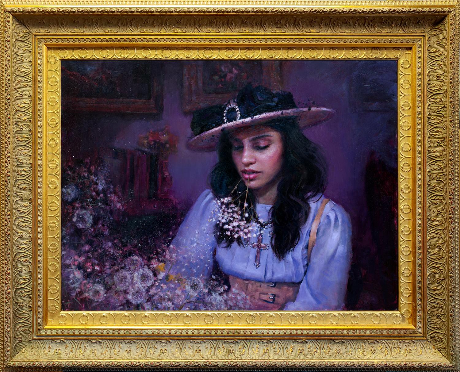 Dalila, Dalila – Painting von Natalia Fabia