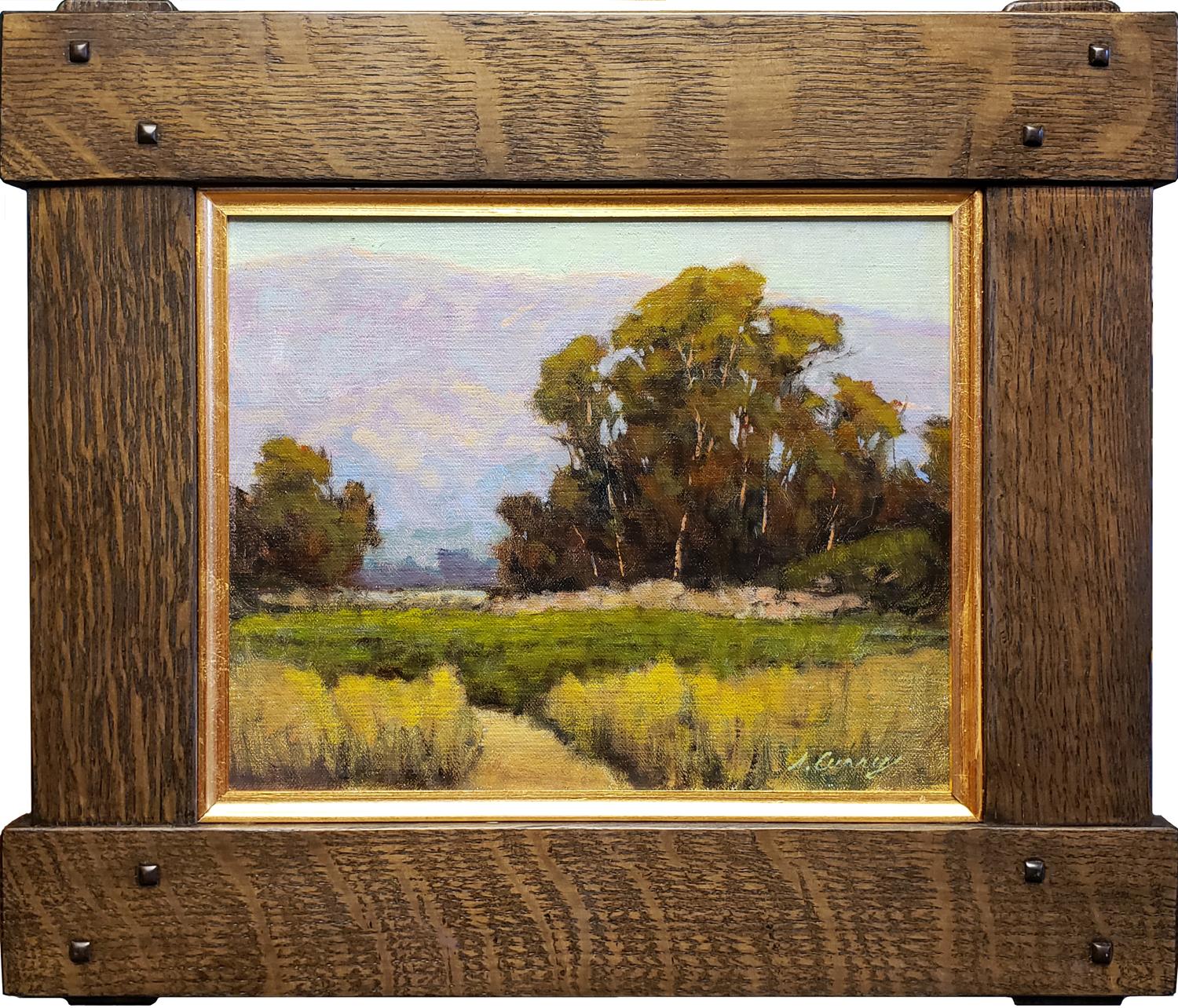Carpenteria Foothills - Painting by Steve Curry