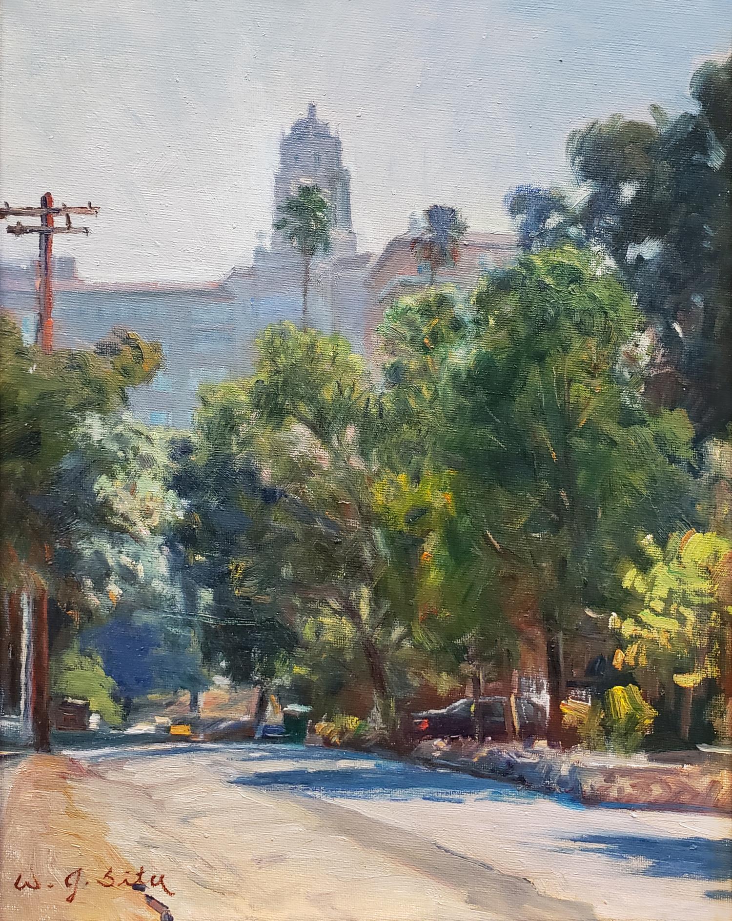 Ambiente de Pasadena - Painting Realista de W. Jason Situ