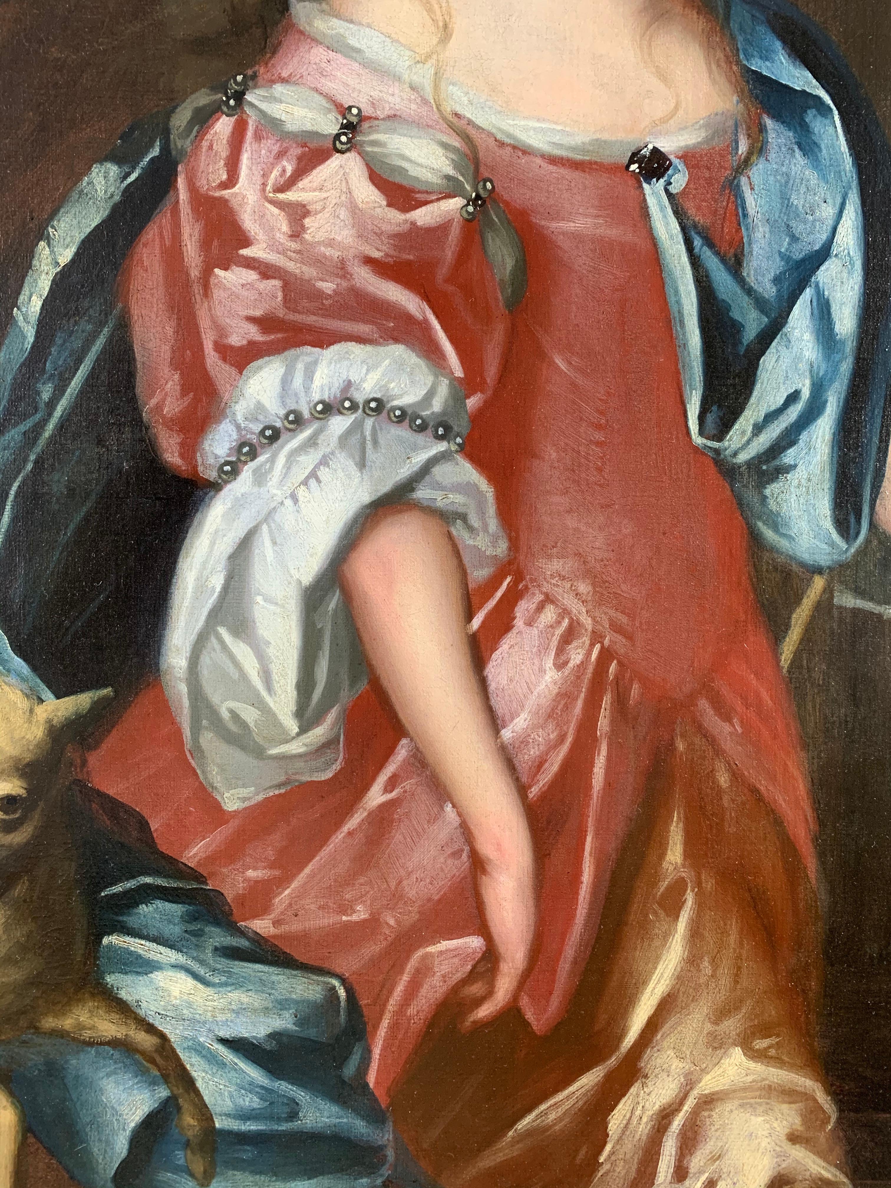 17th century shepherdess