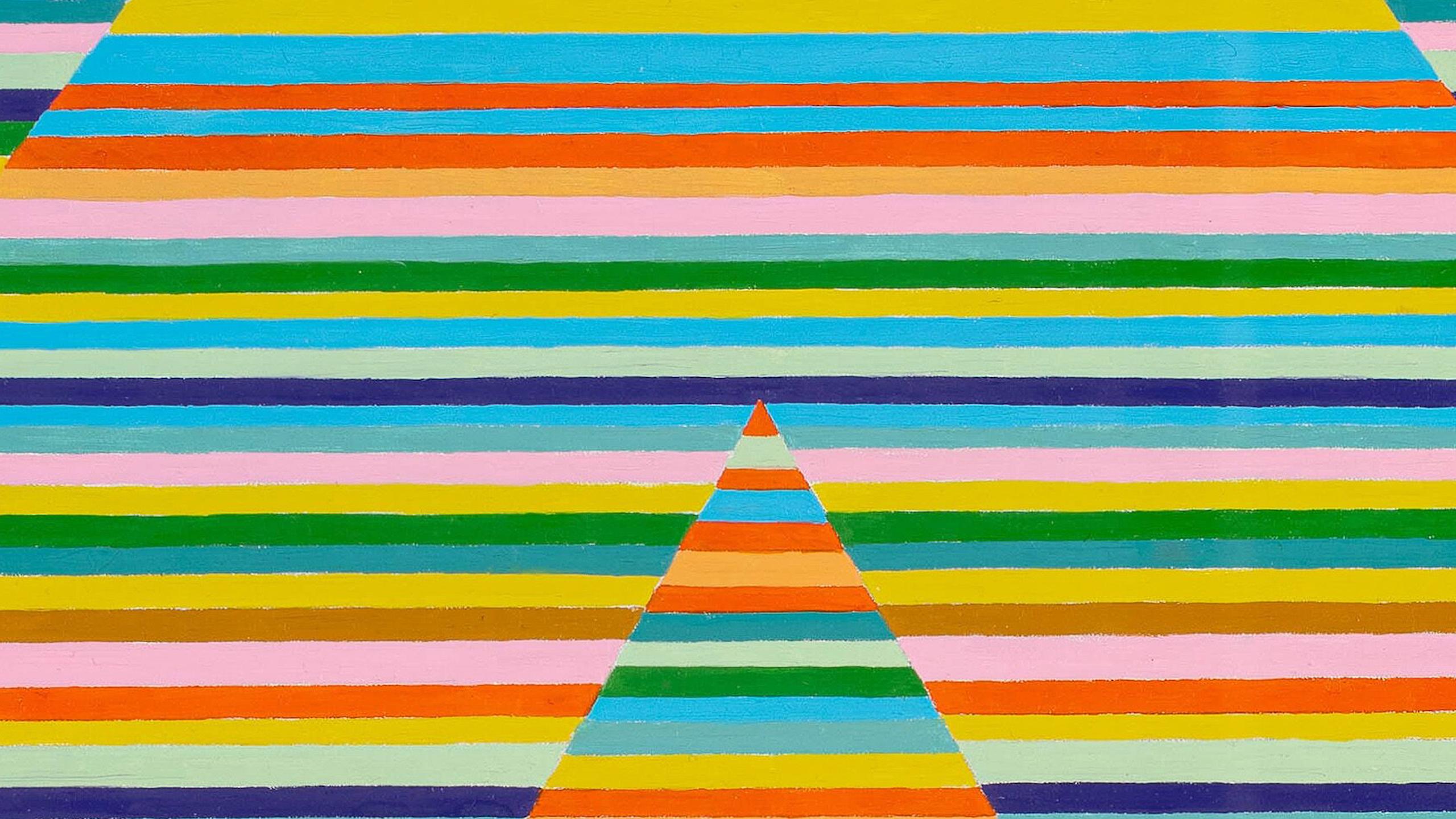 Double Pyramid Thought Form - Abstract Geometric Art by Matt Magee