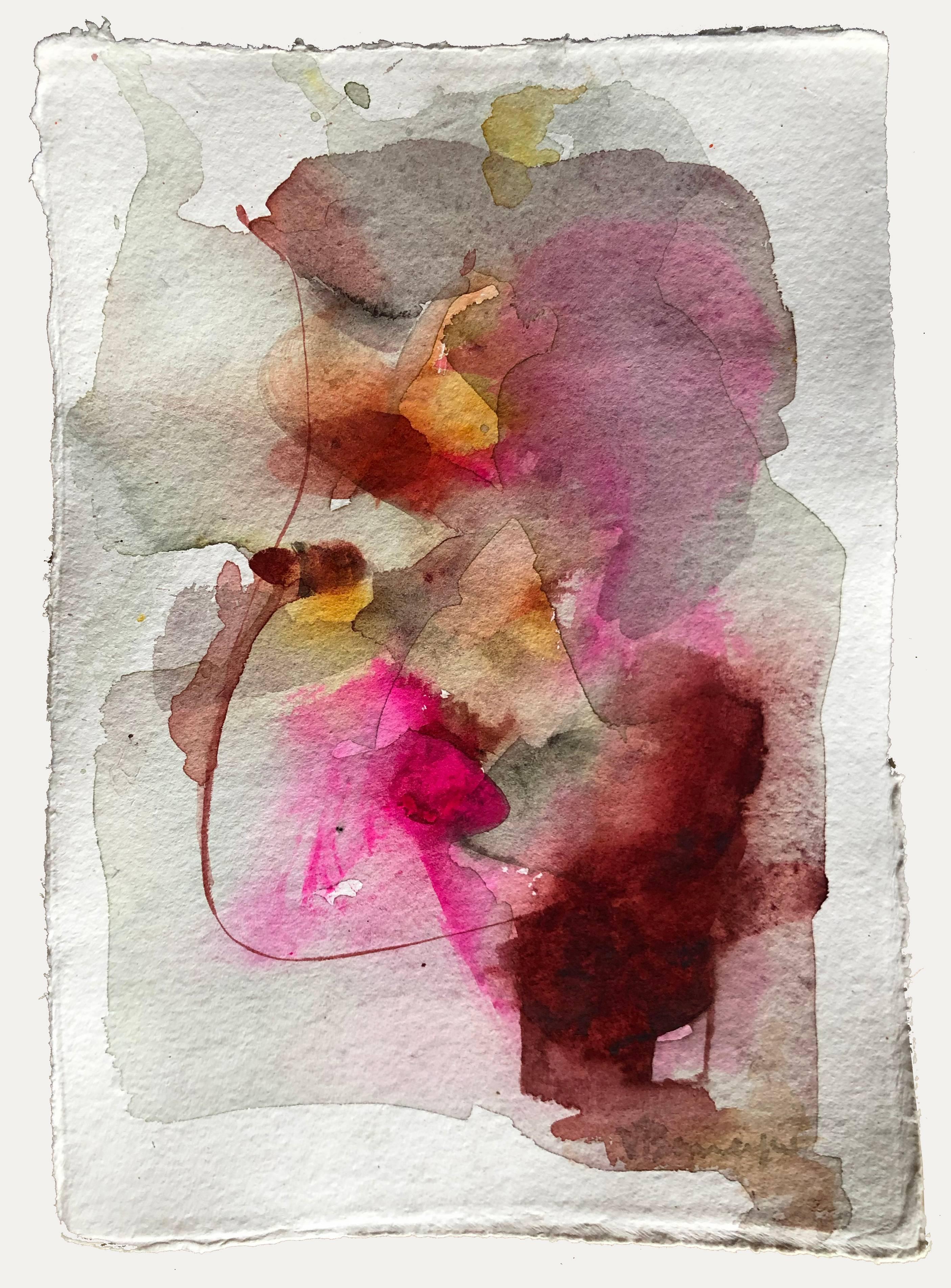 Vicky Barranguet Abstract Drawing – Dialogue III. Unendlos