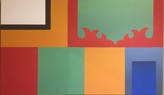 L.A.W. (MULTICOLORED PIGMENTS, GEOMETRIC ABSTRACTION) 