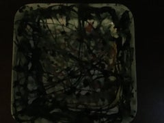 abstract ceramic platter