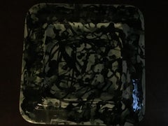 abstract ceramic platter