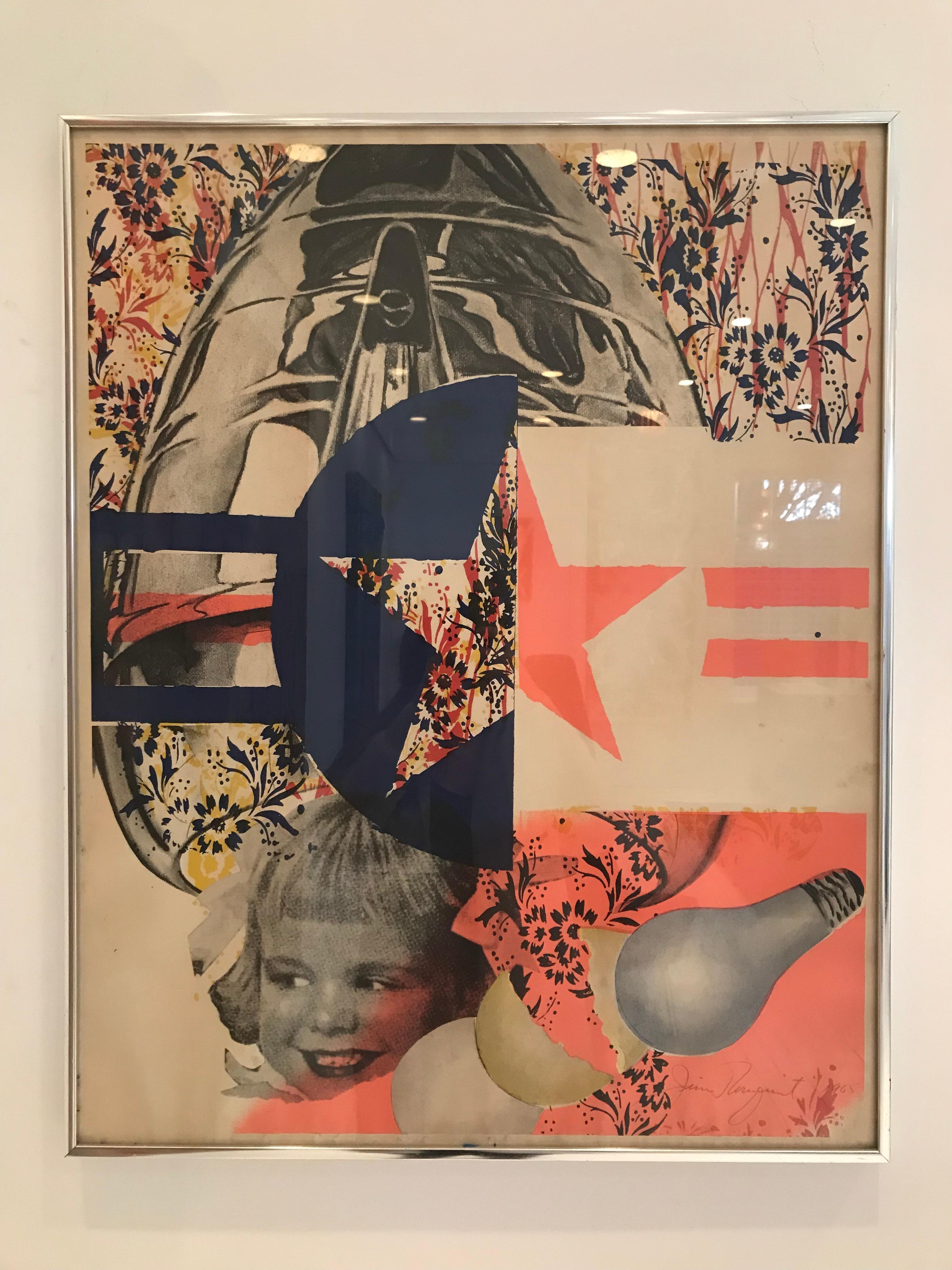 James Rosenquist Abstract Print - F-111 (Castelli Gallery poster)