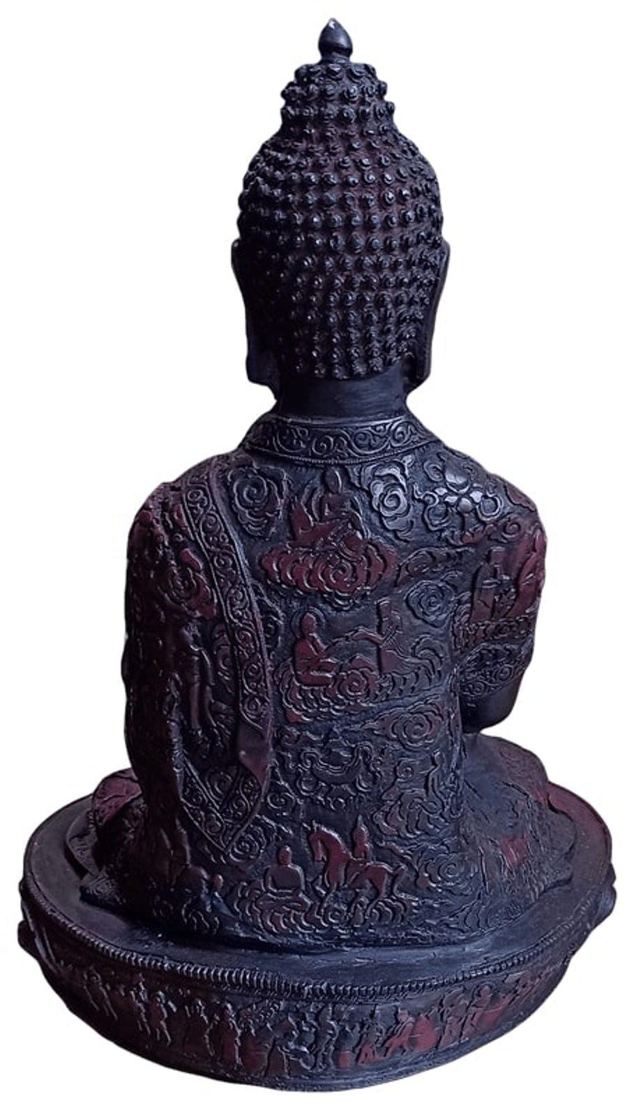 Goutam Buddha, Sculpture, Artifacts, Resin by Contemporary Artist “In Stock” For Sale 1