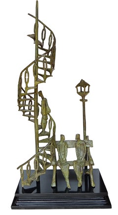 Heritage, Figurative, Bronze Sculpture by Contemporary Indian Artist "In Stock"
