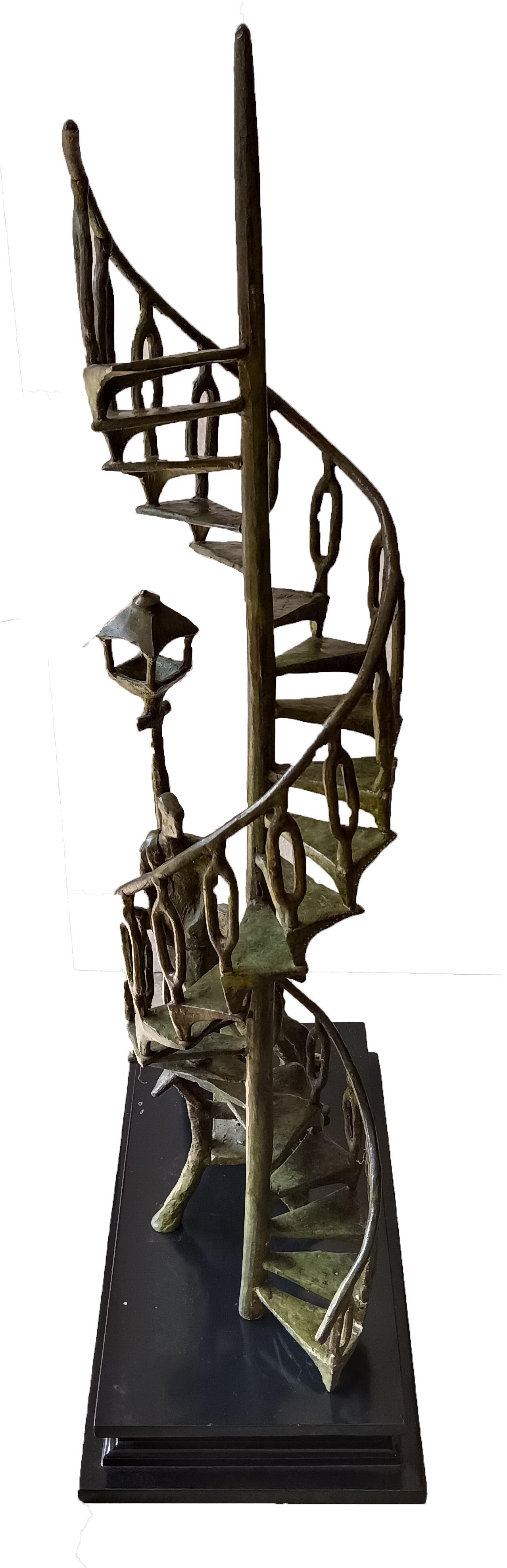 Erbe, figurativ, Bronze-Skulptur von Contemporary Indian Artist 