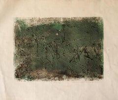 Heridas, Figurativo, Litografía sobre Papel por el Artista Somnath Hore "En Stock"