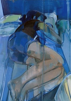 Untitled, Figurative, Acrylic on Canvas by Contemporary Indian Artist "In Stock"