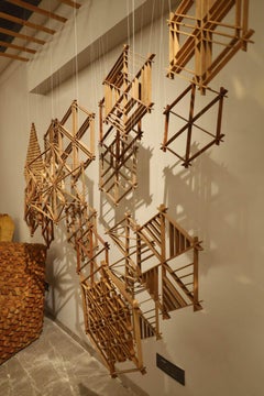 Japanese Kumiko Stars Installation