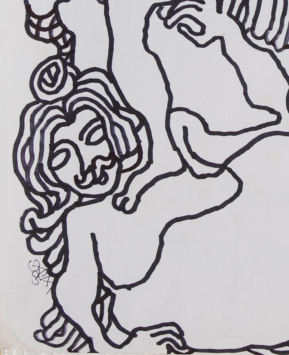 kali goddess sketch