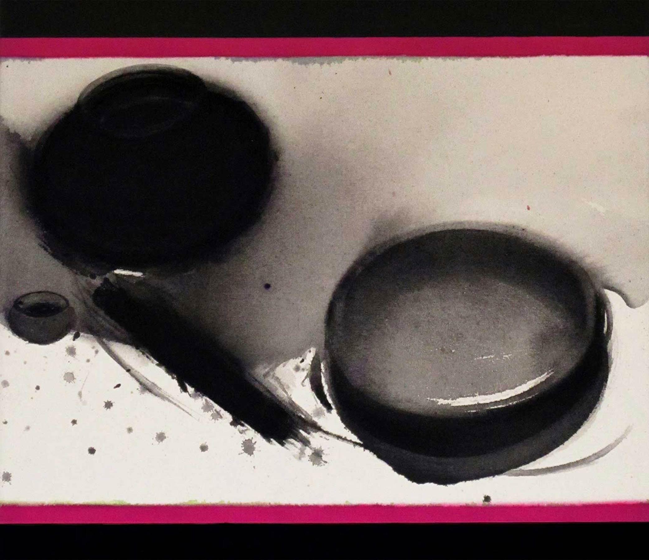 Madhu Basu  -  Magma 135 -  45.25 X 32 pouces (taille non encadrée) 
Acrylique et pigments sur toile
Y compris l'expédition en rouleau.

Les récipients et les pots ayant une importance dans les œuvres de Madhu Basu parlent des besoins fondamentaux