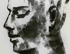 Being one with Nature IV, Man & Environment, Charcoal, Black & White "In Stock"