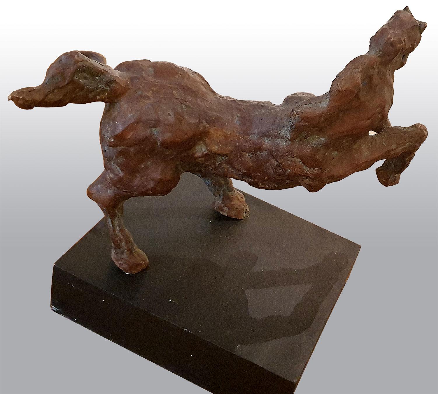 galloping horse sculpture