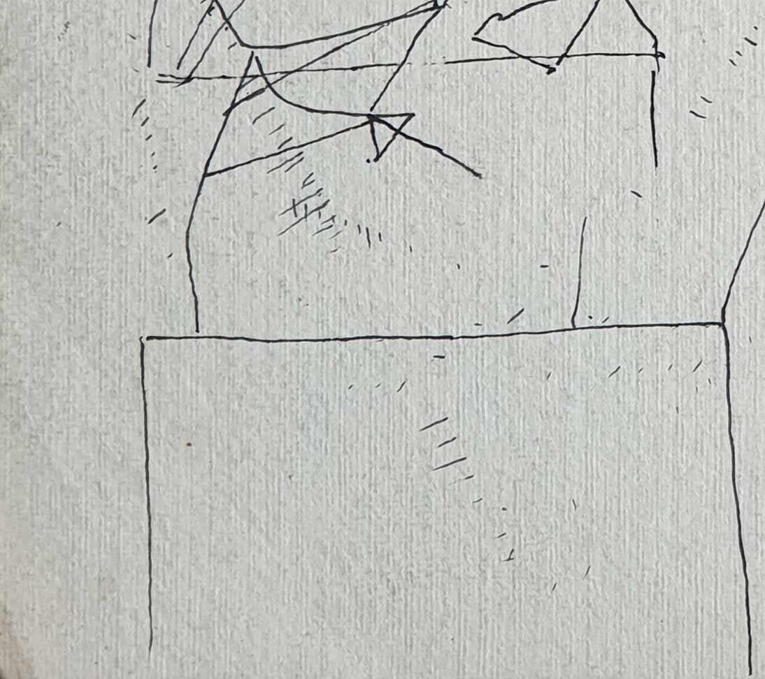 Sketch of Women, Drawing, Ink on paper by Modern Indian Artist 