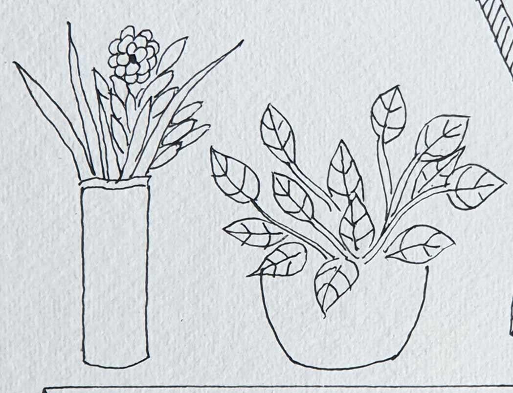 flower ways drawing